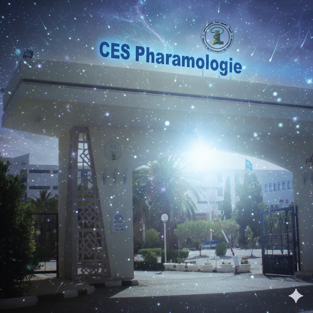 NOTE AUX RESIDENTS CES PHARMACOLOGIE 2025-2026