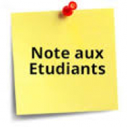 Notes aux étudiants de la 5ème année